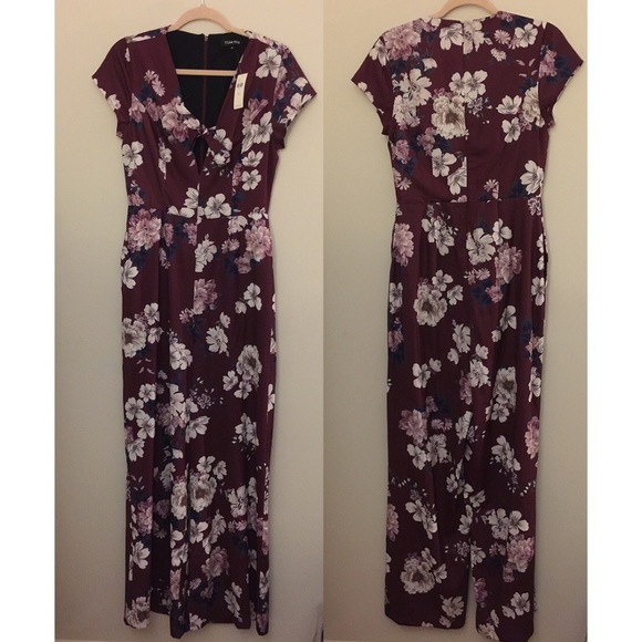 Anthropologie Yumi Kim Floral Cutout Jumpsuit new with tag - Picture 6 of 8